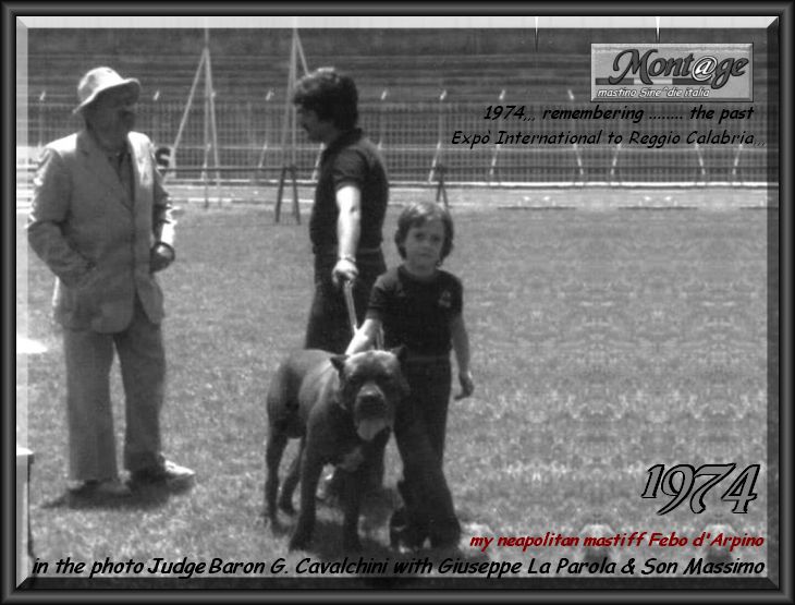 1974 Febo D'arpino with my Son Massimo,