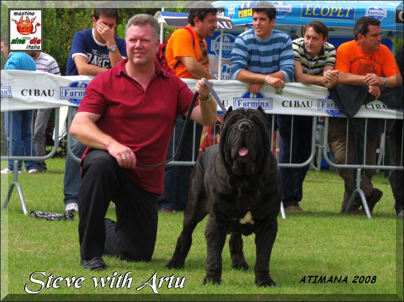 ATIMANA 2008 PAESTUM ITALY STEVE WITH ARTU