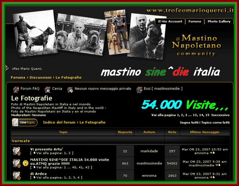 54.000 visit ATMQ x mastino sine^die italia,,, thanks thanks thanks