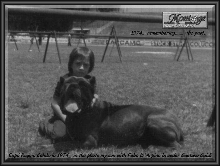 1974 Febo D'arpino with my Son Massimo