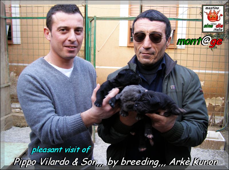 Pippo Vilardo & Son, in visit to my breeding,,, 24 Febbraio 2008,,,